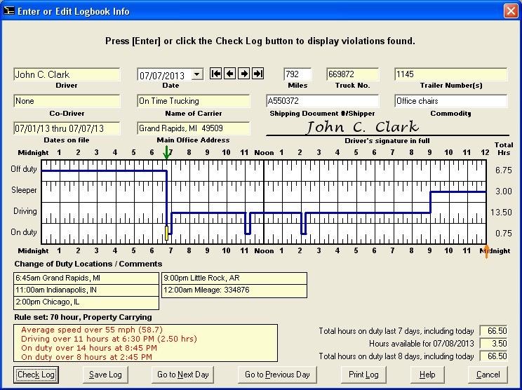 Log entry #3